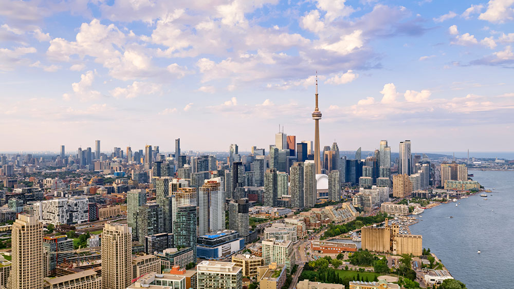 Toronto skyline during the day